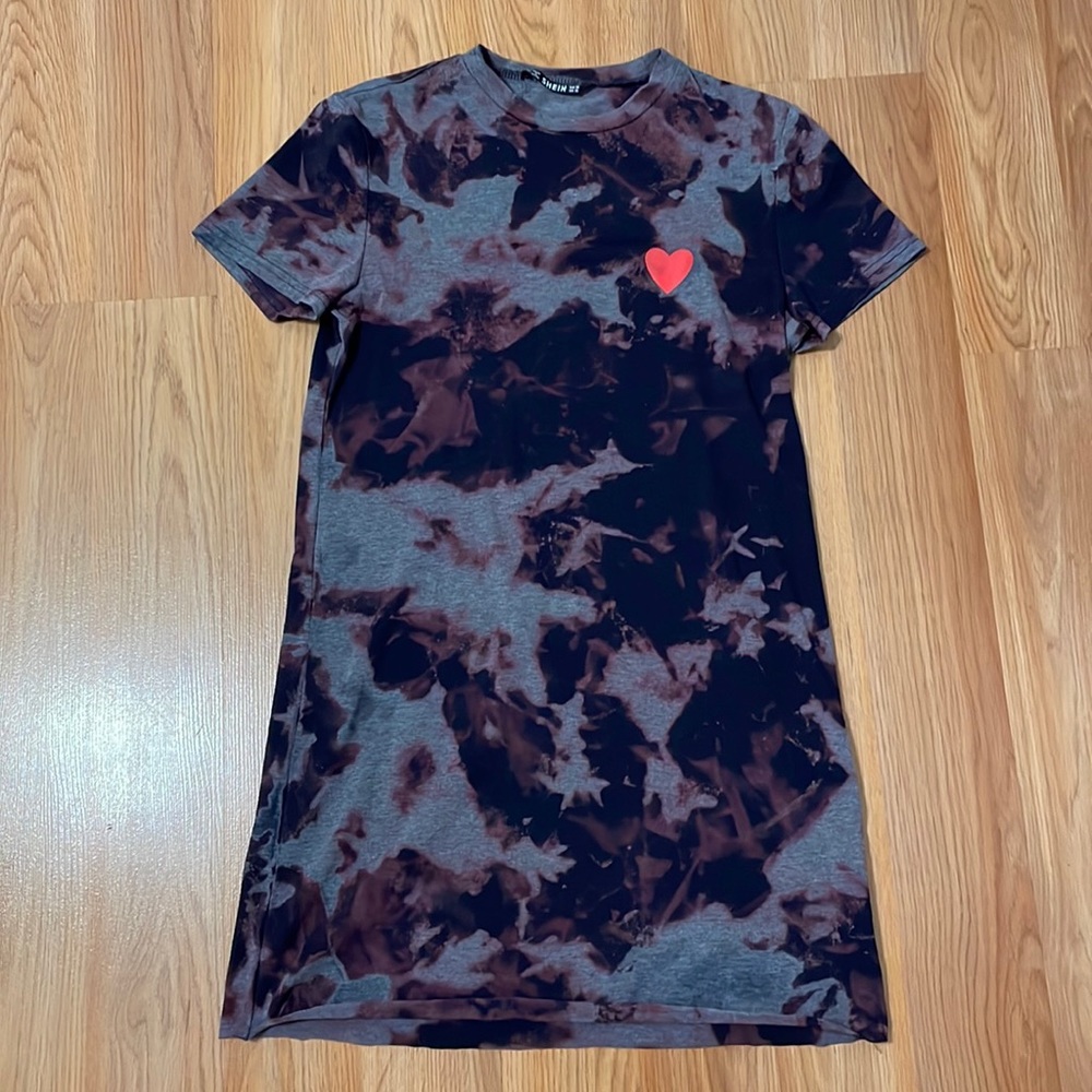 SHEIN Body-con Tye-die Dress